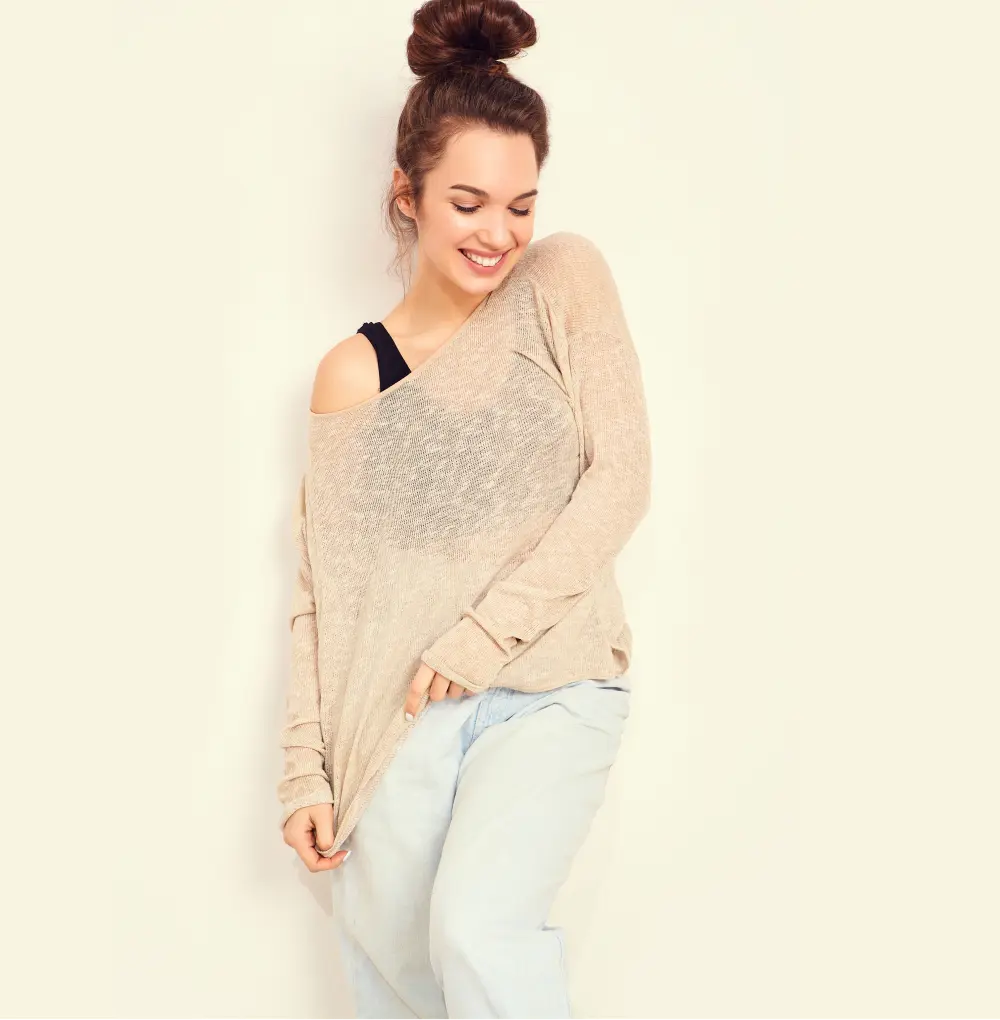 ways to wear off-shoulder jumpers in largo md